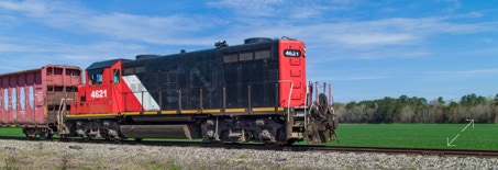GP9 past wheat field