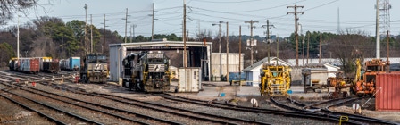 Norfolk Southern's Raleigh, NC yard.